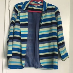 Collective concept striped blazer